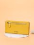 Letter Graphic Long Wallet
