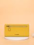 Letter Graphic Long Wallet