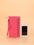 Letter Graphic Long Wallet