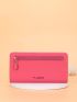 Letter Graphic Long Wallet