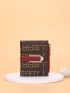 Letter Graphic Small Wallet
