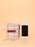 Letter Graphic Small Wallet