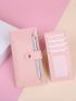 Minimalist Snap Button Detail Card Holder
