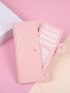 Minimalist Snap Button Detail Card Holder