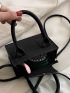 Mini Double Handle Square Bag