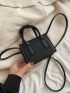 Mini Double Handle Square Bag