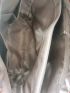 Crocodile Embossed Twilly Scarf Decor Square Bag