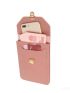 Push Lock Flap Phone Wallet