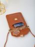Push Lock Flap Phone Wallet