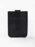 Letter Graphic Snap Button Card Holder