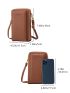 Minimalist Zip Around Phone Wallet