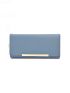 Letter Detail Flap Long Wallet