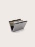 Minimalist Metal Lock Card Holder
