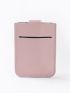 Letter Graphic Snap Button Card Holder