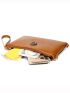 Flower Decor Touch Screen Phone Wallet