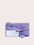Minimalist Knot Decor Square Bag