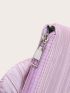 Twist Detail Ruched Square Bag