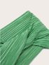 Twist Detail Ruched Square Bag