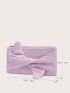 Twist Detail Ruched Square Bag