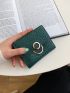 Crocodile Embossed Small Wallet