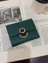 Crocodile Embossed Small Wallet