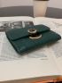 Crocodile Embossed Small Wallet