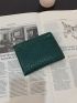 Crocodile Embossed Small Wallet