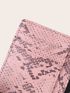 Snakeskin Embossed Card Holder