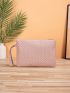 Geometric Pattern Square Bag