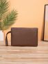 Geometric Pattern Square Bag