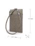 Embossed Detail Phone Wallet