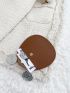 Litchi Embossed Coin Purse
