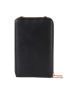 Embossed Detail Kiss Lock Phone Wallet
