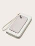 Minimalist Long Wallet With Wristlet