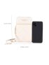 Letter & Leaf Graphic Phone Wallet
