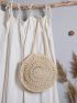 Hollow Out Large Capacity Straw Bag