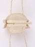 Hollow Out Large Capacity Straw Bag
