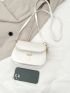 Mini Minimalist Flap Saddle Bag