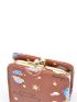 Cartoon Graphic Kiss Lock Coin Case