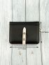 Buckle Decor Small Wallet