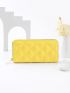 Quilted Long Wallet