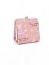 Cartoon & Letter Graphic Coin Purse