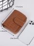 Crocodile Embossed Small Wallet