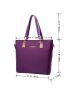 6pcs Letter Decor Shoulder Tote Bag Set