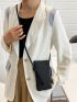 Minimalist Canvas Square Bag