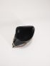 Metal Decor Flap Square Bag