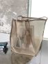 Minimalist Large Capacity Shoulder Tote Bag