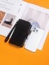 Minimalist Zipper Around Phone Wallet