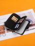 Minimalist Zipper Around Phone Wallet