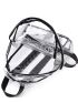 Clear Mesh Panel Functional Backpack